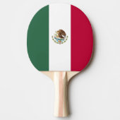 Raquette De Ping Pong Drapeau du Mexique (Devant)