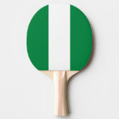 Raquette De Ping Pong Drapeau du Nigeria (Devant)