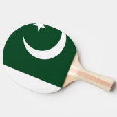Raquette De Ping Pong Drapeau du Pakistan (Côté)