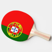Raquette De Ping Pong Drapeau du Portugal (Côté)