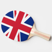 Raquette De Ping Pong Drapeau du Royaume-Uni (Côté)