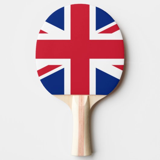 Raquette De Ping Pong Drapeau du Royaume-Uni Ping Pong Paddle (Devant)