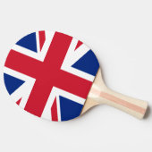 Raquette De Ping Pong Drapeau du Royaume-Uni Ping Pong Paddle (Côté)