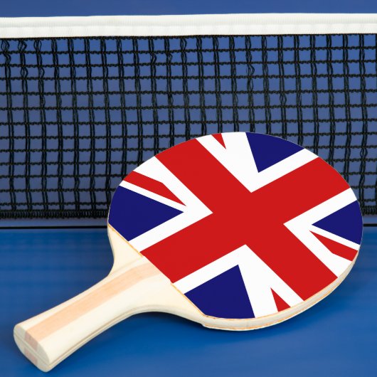 Raquette De Ping Pong Drapeau du Royaume-Uni / Union Jack (Insitu)