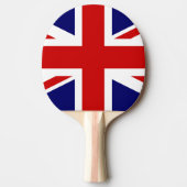 Raquette De Ping Pong Drapeau du Royaume-Uni / Union Jack (Devant)