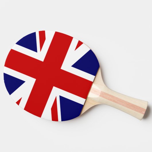 Raquette De Ping Pong Drapeau du Royaume-Uni / Union Jack (Côté)
