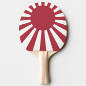 Raquette De Ping Pong Drapeau du soleil levant impérial du Japon, Edo à  (Dos)