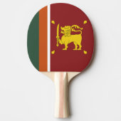 Raquette De Ping Pong Drapeau du Sri Lanka (Devant)