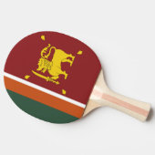 Raquette De Ping Pong Drapeau du Sri Lanka (Côté)