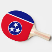 Raquette De Ping Pong Drapeau du Tennessee (Côté)