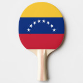 Raquette De Ping Pong Drapeau du Venezuela (Devant)