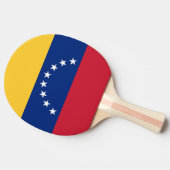 Raquette De Ping Pong Drapeau du Venezuela (Côté)