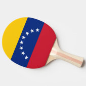 Raquette De Ping Pong Drapeau du Venezuela (Côté)