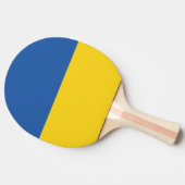 Raquette De Ping Pong Drapeau d'Ukraine (Côté)