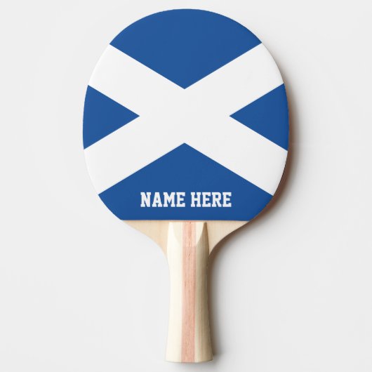 Raquette De Ping Pong Drapeau écossais coutume table de ping-pong paddle (Devant)
