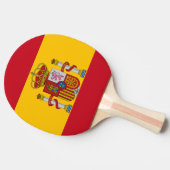 Raquette De Ping Pong Drapeau espagnol (Côté)