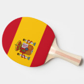 Raquette De Ping Pong Drapeau espagnol (Côté)