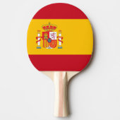 Raquette De Ping Pong Drapeau espagnol (Devant)