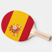 Raquette De Ping Pong Drapeau espagnol (Côté)