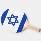 Raquette De Ping Pong Drapeau Israël (Côté)