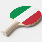 Raquette De Ping Pong Drapeau Italie (Devant Angle)