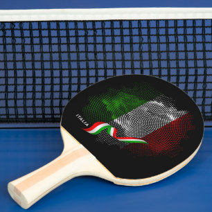 Raquette De Ping Pong Drapeau italien