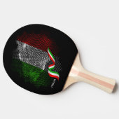 Raquette De Ping Pong Drapeau italien (Côté)