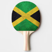 Raquette De Ping Pong Drapeau jamaïcain (Devant)