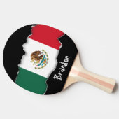 Raquette De Ping Pong Drapeau mexicain classique (Côté)