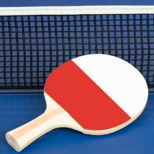 Raquette De Ping Pong Drapeau polonais