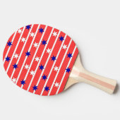 Raquette De Ping Pong Drapeau Stars Ping Pong Paddle (Côté)