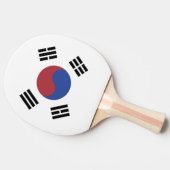 Raquette De Ping Pong drapeau sud-coréen (Côté)