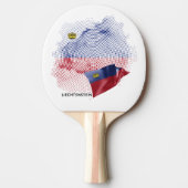 Raquette De Ping Pong Drapeau USA (Devant)