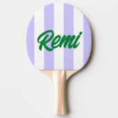 Raquette De Ping Pong Dreamy Lavender et Emerald (Devant)