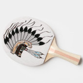 Raquette De Ping Pong Dressage amérindien (Côté)