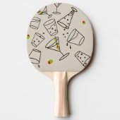 Raquette De Ping Pong Drinks Ping Pong Paddle (Dos)