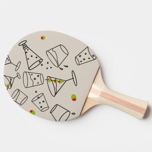 Raquette De Ping Pong Drinks Ping Pong Paddle (Côté)