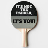 Raquette De Ping Pong Drôle ce n'est pas la palette concurrentielle (Dos)