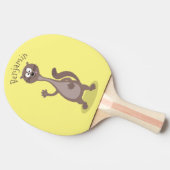 Raquette De Ping Pong Drôle dessin animé en toile (Côté)