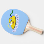 Raquette De Ping Pong Drôle dessin animé linge de fer (Côté)
