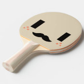 Raquette De Ping Pong Drôle. Emoji. Émoticône. (Devant Angle)