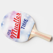 Raquette De Ping Pong Drôle "il est temps de Mueller " (Côté)