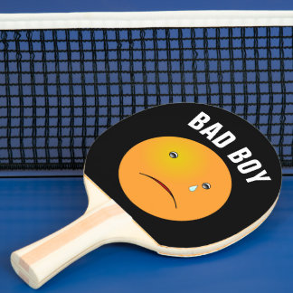 RAQUETTE DE PING PONG DRÔLE MAUVAIS GARÇON