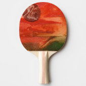 Raquette De Ping Pong "Dying Sun #3" Ping Pong Paddle (Devant)