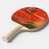 Raquette De Ping Pong "Dying Sun #3" Ping Pong Paddle (Devant Angle)
