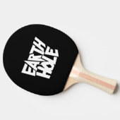 raquette de ping pong Earth Hole (Côté)
