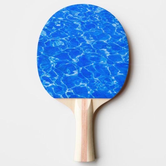Raquette De Ping Pong Eau Bleue Fraîche (Dos)