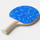 Raquette De Ping Pong Eau Bleue Fraîche (Devant Angle)