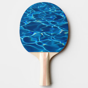 Raquette De Ping Pong Eau de la piscine bleu foncé
