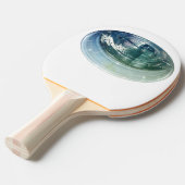 Raquette De Ping Pong  "Echo Sphere" – Conceptual Ping Pong Paddle (Devant Angle)